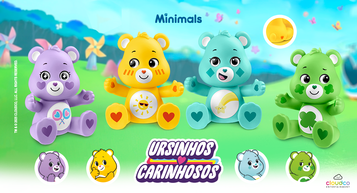 MINIMALS - URSINHOS CARINHOSOS - ZANGADINHO