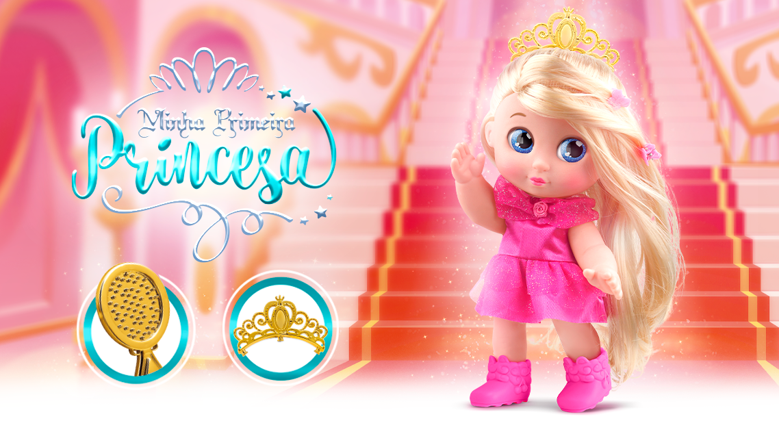 KILTY POP - MINHA PRIMEIRA PRINCESA - PINK