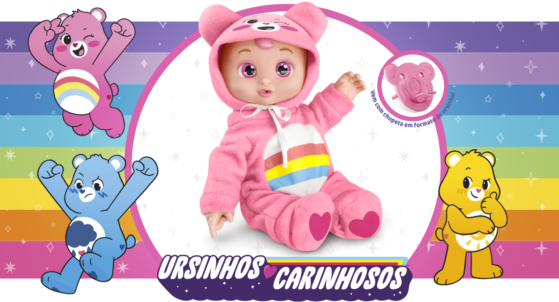 KILTY KIDS - URSINHOS CARINHOSOS - ROSA