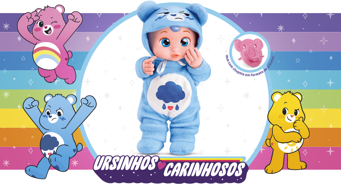 KILTY KIDS - URSINHOS CARINHOSOS -  AZUL