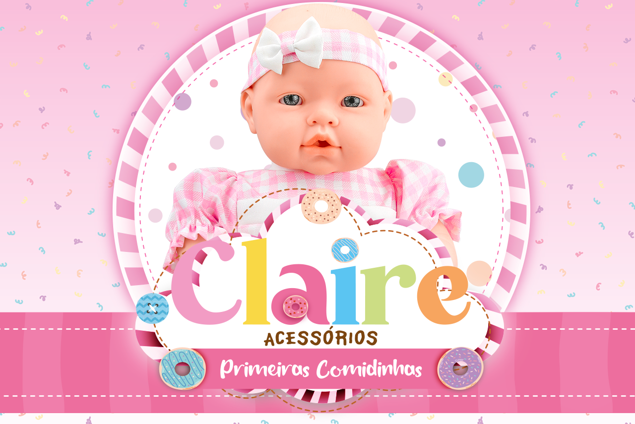 CLAIRE - ACESSÓRIOS - PRIMEIRAS COMIDINHAS