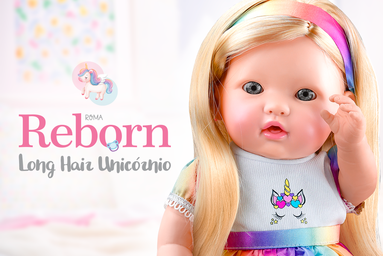 ROMA REBORN - LONG HAIR UNICÓRNIO