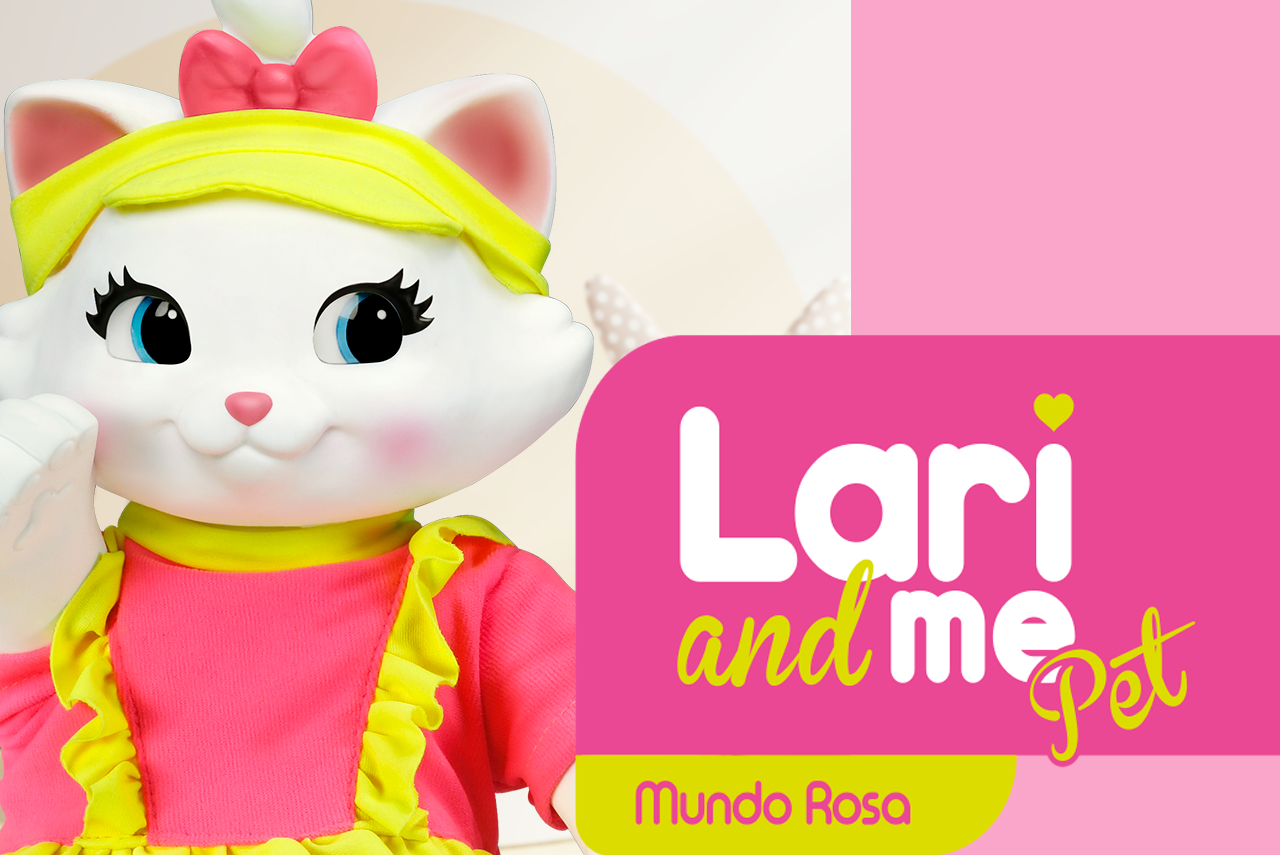 LARI AND ME - MUNDO ROSA PET