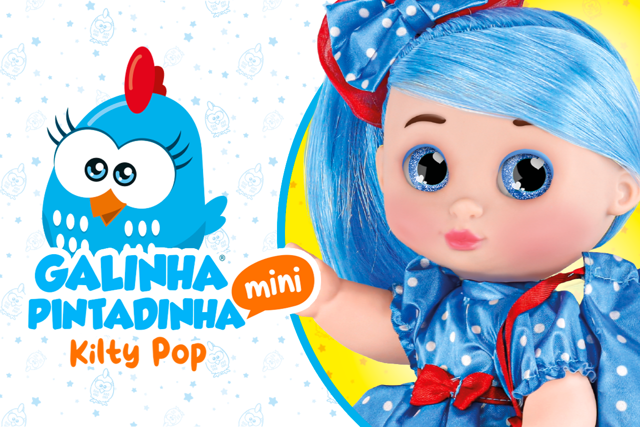 KILTY POP - GALINHA PINTADINHA - MINI